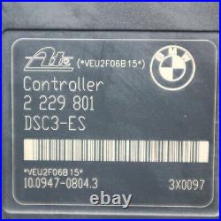 2002 BMW E46 M3 SMG Convertible Anti-Lock Brake ABS Pump Module 2229801 2229800