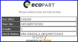 2004-2007 BMW 3 SERIES ABS Pump/Modulator 3451685732301