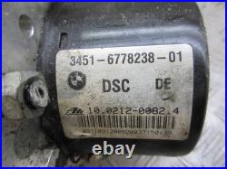 2006 Bmw 3 Series 3.0 Diesel M57d30o2 Abs Pump + Module 3451-6778238-01