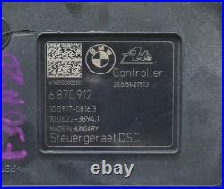 2014-2016 BMW F30 328i ABS Pump Module 6870912 F30 328i