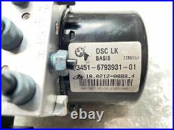 BMW 1 3 Series ABS DSC Pump ECU Control Unit 3451-6793931-01 10.0212-0888.4 2043