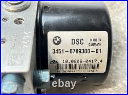BMW 1 3 Series ABS Pump ECU Unit 3451-6789300-01 6789300 6789301 2074
