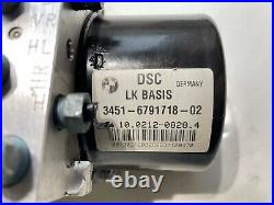 BMW 1 3 Series F20 F30 ABS Pump ECU Unit 3451-6769178-02 3 MONTH WARRANTY