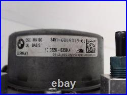 BMW 3 Series 320D F30 2014 2.0 ABS Pump 3451-6868318-01