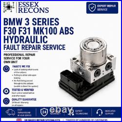 BMW 3 Series F30 F31 MK100 ABS Pump Repair ATE Brake Pressure / ABS Fault Fix