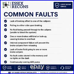 BMW 3 Series F30 F31 MK100 ABS Pump Repair ATE Brake Pressure / ABS Fault Fix
