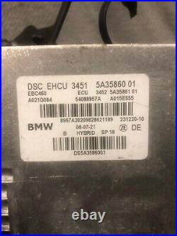 BMW 5 G30 520d ABS Pump And Control Module 54088853A A013Y982 5A2F489 140kw 2021