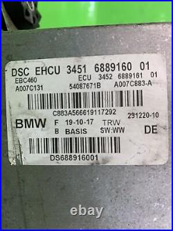 BMW 5 SERIES G30 ABS DSC PUMP BRAKE CONTROLLER ECU 520d B47 6889160 2017-2020