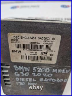 BMW 5 Series G30 G31 2017-2023 Diesel B47 MHT ABS Pump DSC Modulator