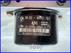 BMW E36 E46 3 Series Z3 ABS ASC Pump ECU 34.51-6751767 10.0204-0254.4