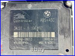 BMW E46 3 Series ABS ASC Pump 34.51-1164896 1164896 1164897 10.0204-0061.4