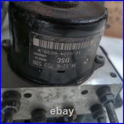 BMW Z3 E36 3.0i M54 ABS DSC Pump Control Module 6753603