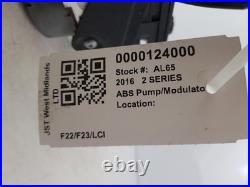 Bmw 2 Series Abs Pump Module 2.0 Diesel 6881173 F22 2014 2021