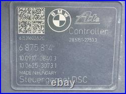 Bmw 2 Series F22 2015 Abs Pump Controller Modulator 2.0 Diesel 6875814