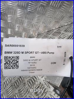 Bmw 3 Series F34 Gt Abs Pump N47d20c 6858953 6861376