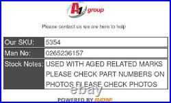 Bmw X1 E84 Se Pre LCI A52 Abs Pump Module 0265236157 2009-2012 0265236157