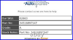 Bmw X1 F48 2015-2022 1.5 Petrol Hydraulic Abs Pump Assembly -01 34516897147