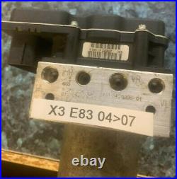 Bmw X3 E83 Abs Pump & Modulator 0265 236 012 2004 2007