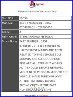 Bmw X5 Mk1 E53 Abs Pump Modulator Control Unit 2004-07