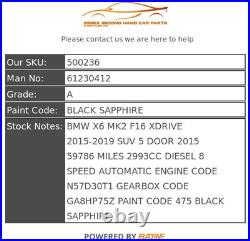 Bmw X6 Abs Pump F16 Xdrive 2015-2019 Abs Modulator Control Unit 61230412