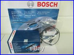 Bosch Bremsscheiben und Bremsbeläge mit Wkt BMW X3/X4 F25, F26 Satz für hinten