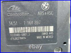GENUINE BMW E46 E36 3 Series Z3 ABS ASC Pump Unit 34.51-1164896
